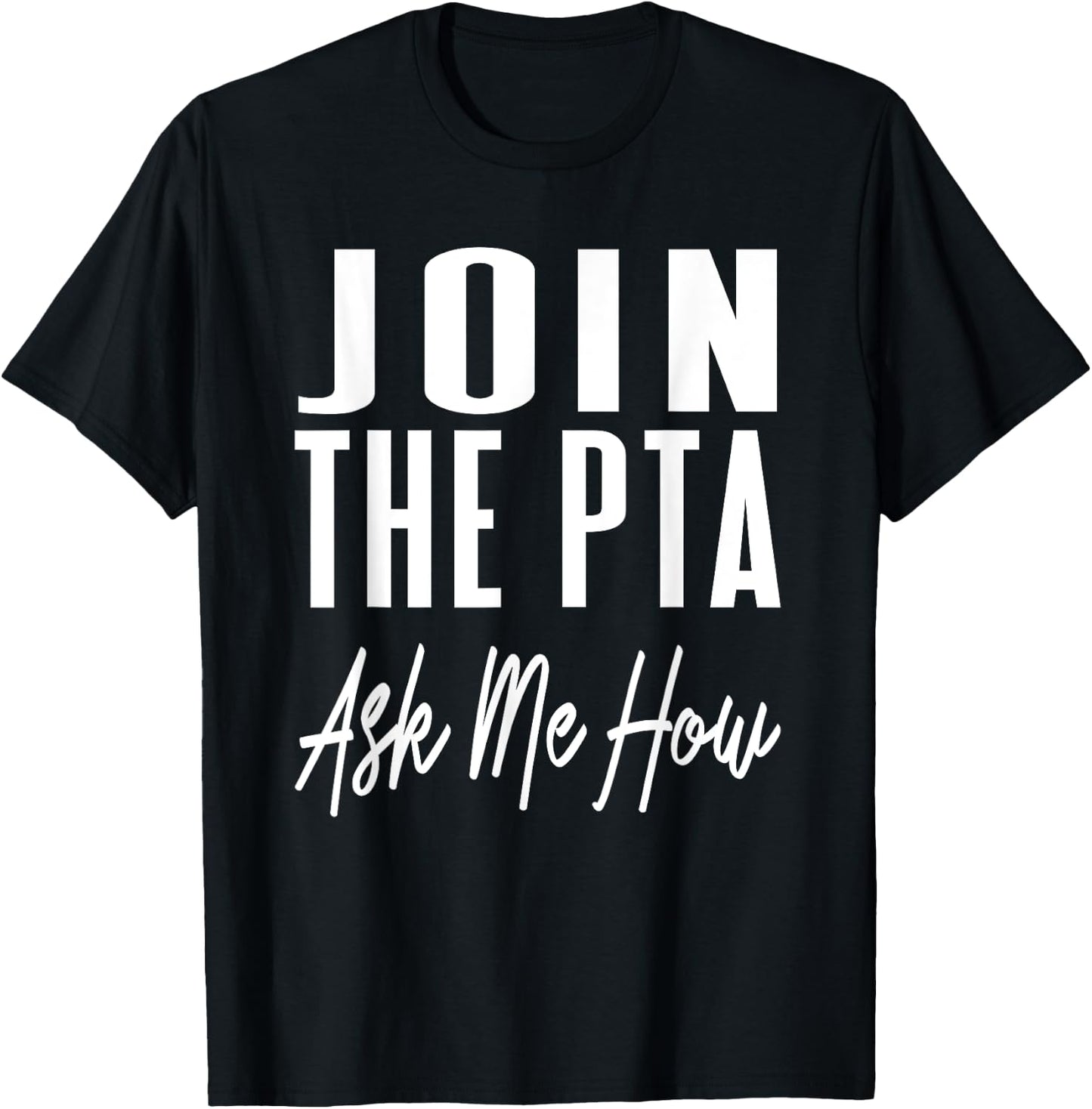 Parent Teacher Association PTA Enrollment Promotion Growth T-Shirt - T-Shirt | Black