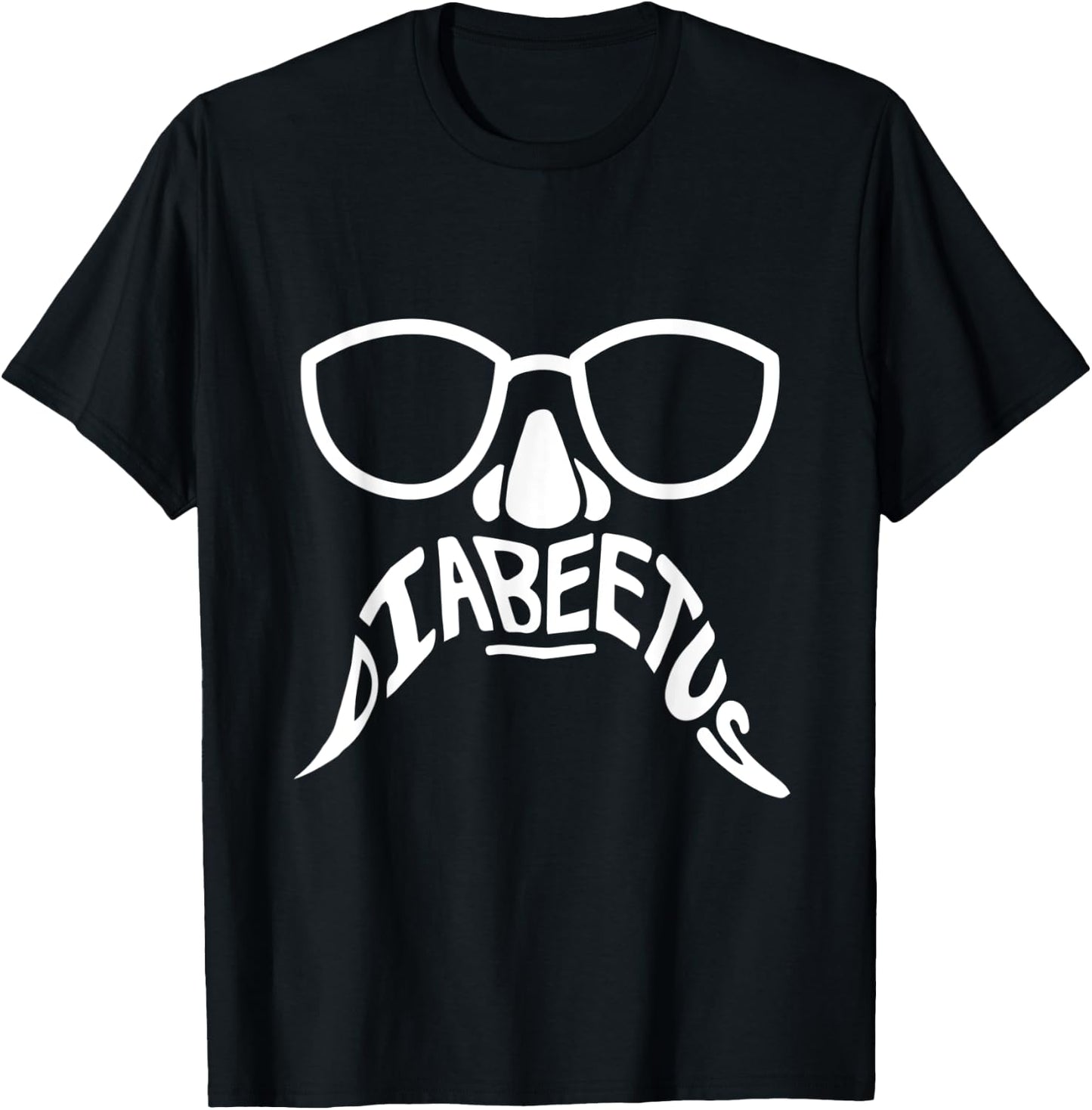 Diabeetus Awareness Diabetic Beard Support T-Shirt - T-Shirt | Black