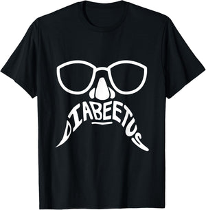 Diabeetus Awareness Diabetic Beard Support T-Shirt - T-Shirt | Black