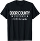 Door County, Wisconsin Outdoor T-Shirt - T-Shirt | Black