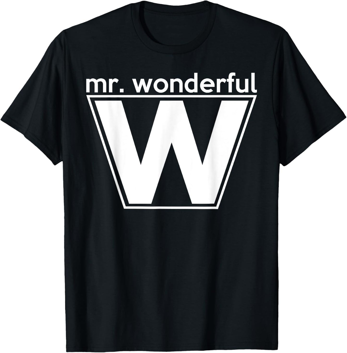 Mr Wonderful For Father's Day T-Shirt - T-Shirt | Black