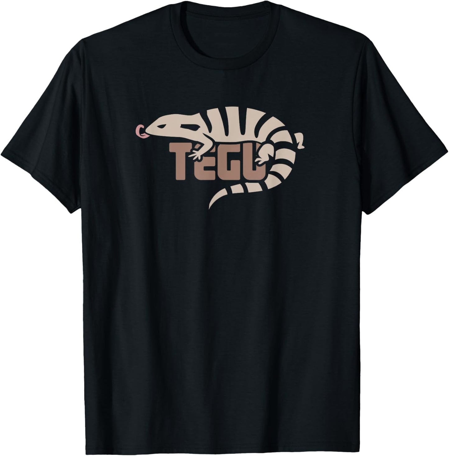 Pet Tegu / Cool Tegus Reptile Lizard Gift T-Shirt - T-Shirt | Black