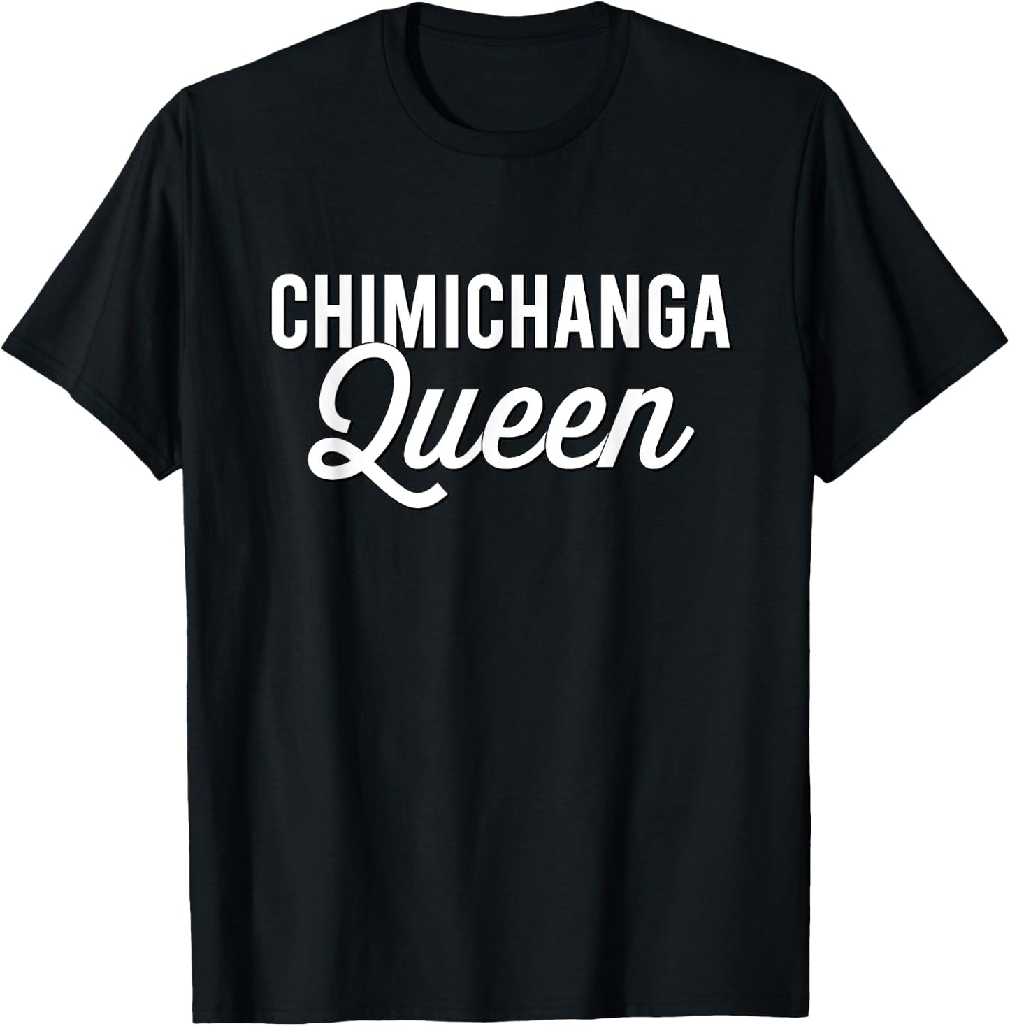 Funny Chimichanga Mexican Food Lover Gift T-Shirt - T-Shirt | Black