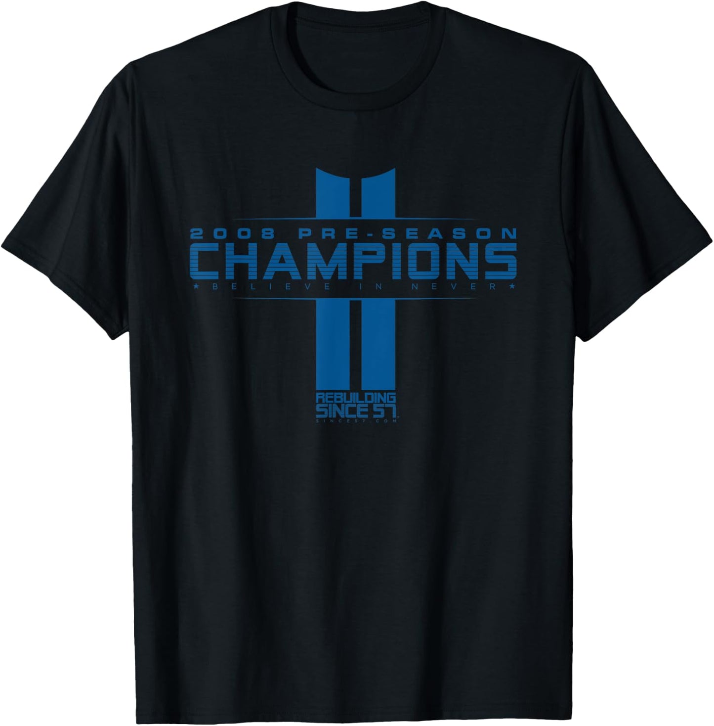 2008 Pre Season Champs T-Shirt - T-Shirt | Black