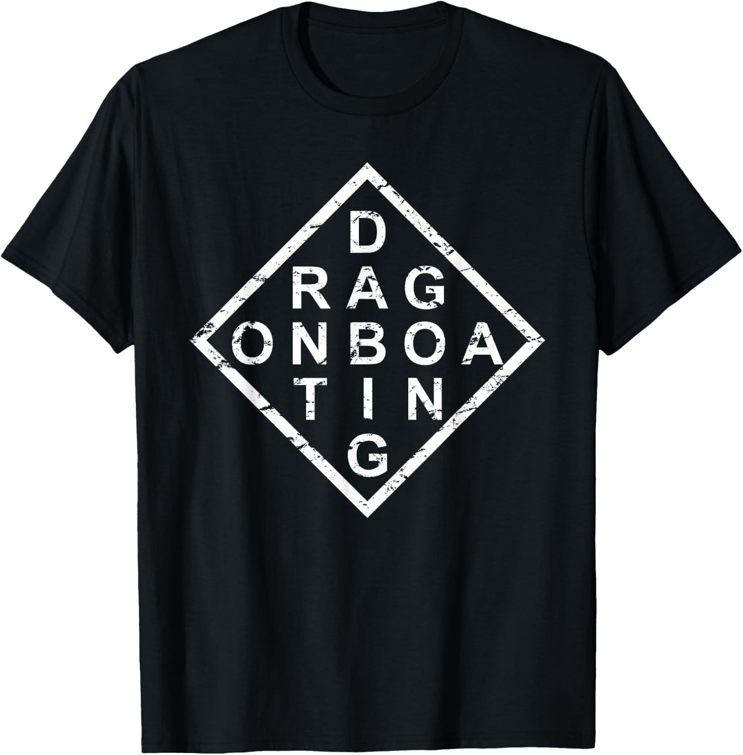 Stylish Dragon Boating T-Shirt - T-Shirt | Black