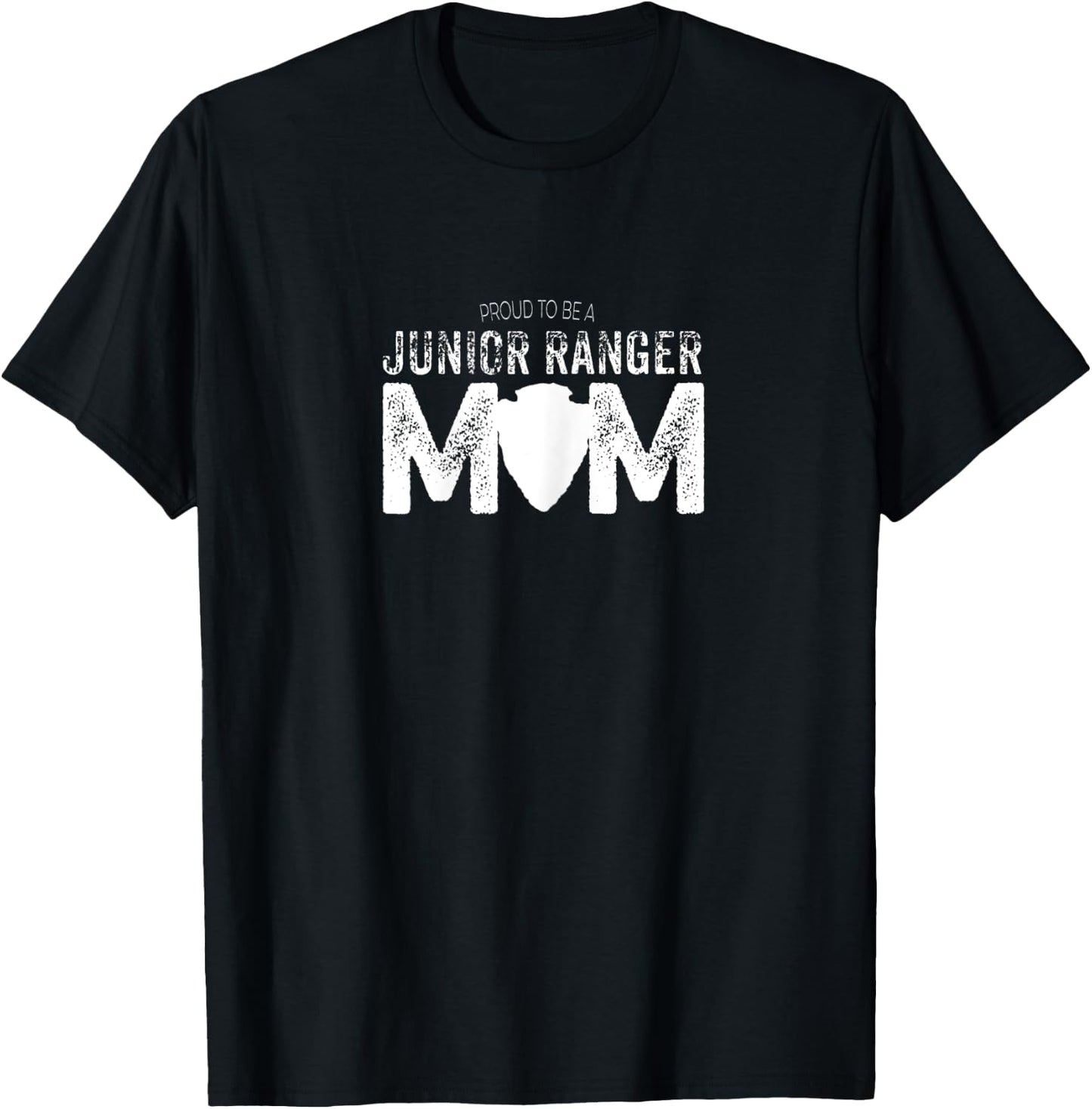 Junior Ranger Mom - National Parks inspired design T-Shirt - T-Shirt | Black
