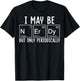 Periodic Table Funny Ion Elements Chemistry Menstruation T-Shirt - T-Shirt | Black