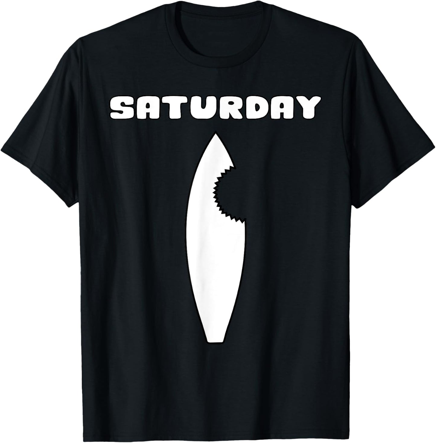 Days of the Week , Costume, Shark T-Shirt - T-Shirt | Black