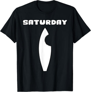 Days of the Week , Costume, Shark T-Shirt - T-Shirt | Black