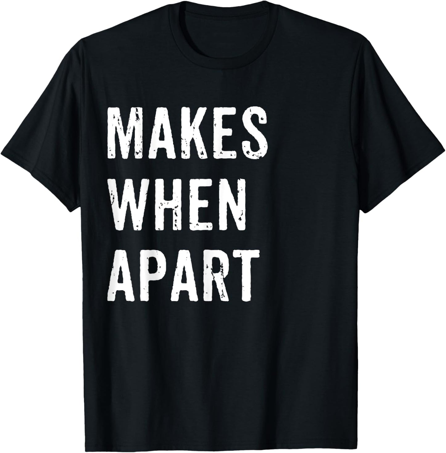 Nothing Makes Sense When We're Apart - 2 - Best Friends T-Shirt - T-Shirt | Black