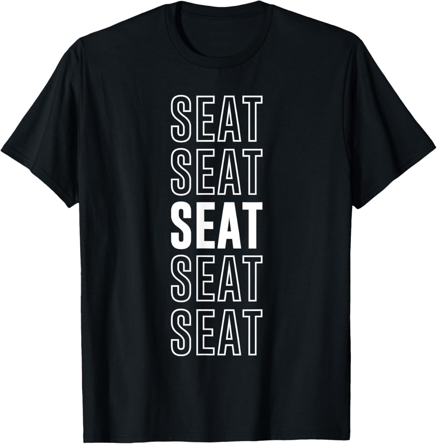 SeatSeat Apparel T-Shirt - T-Shirt | Black
