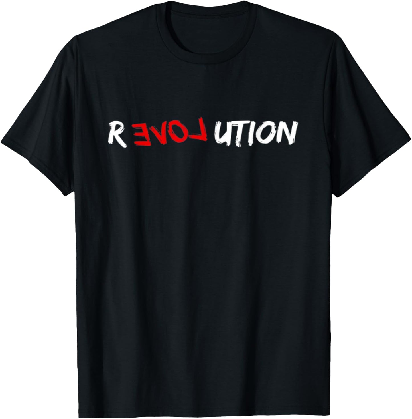 "Love Revolution" T Shirt with a cause T-Shirt - T-Shirt | Black