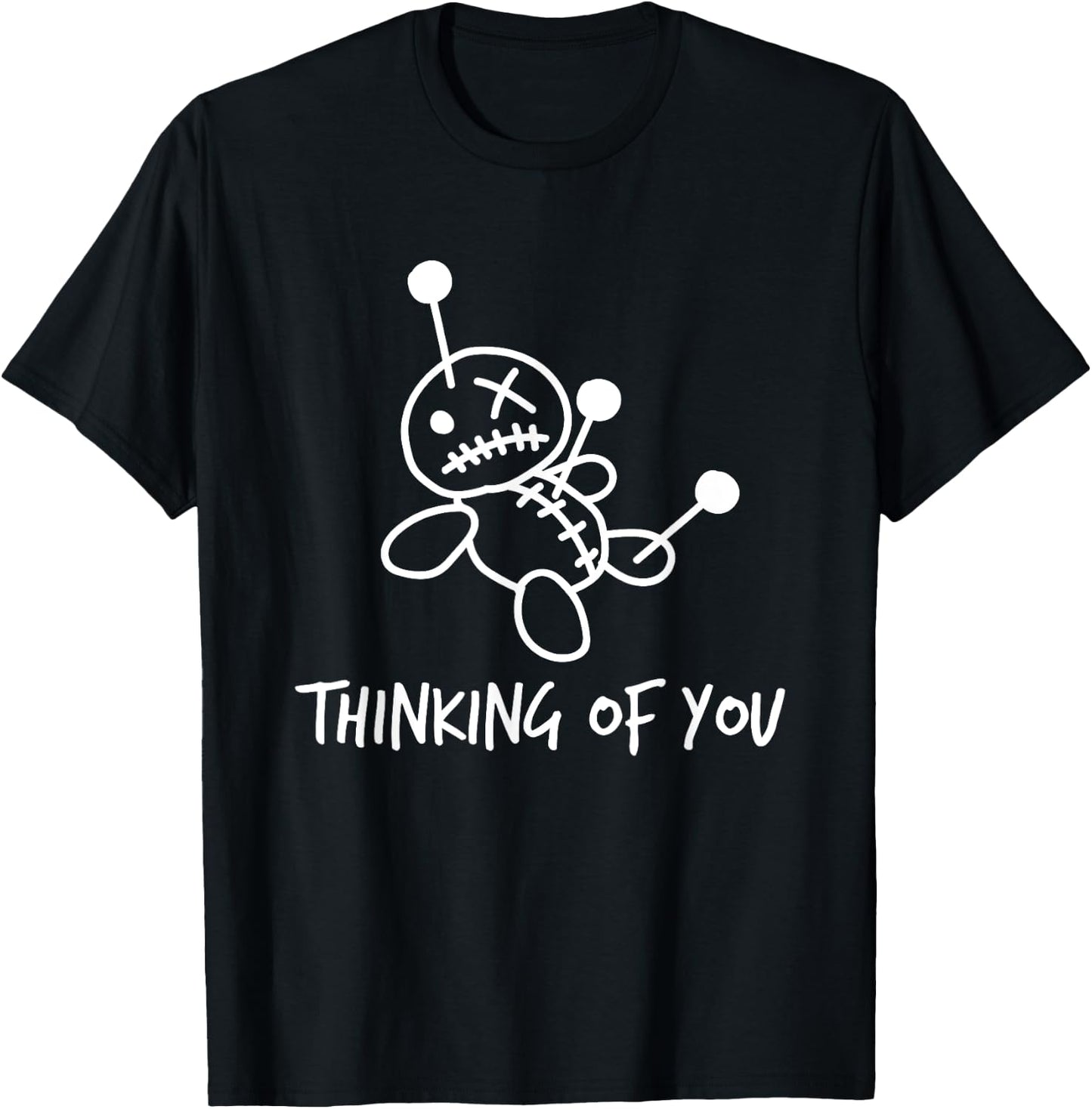 Thinking of You Voodoo Doll Shirt T-Shirt - T-Shirt | Black