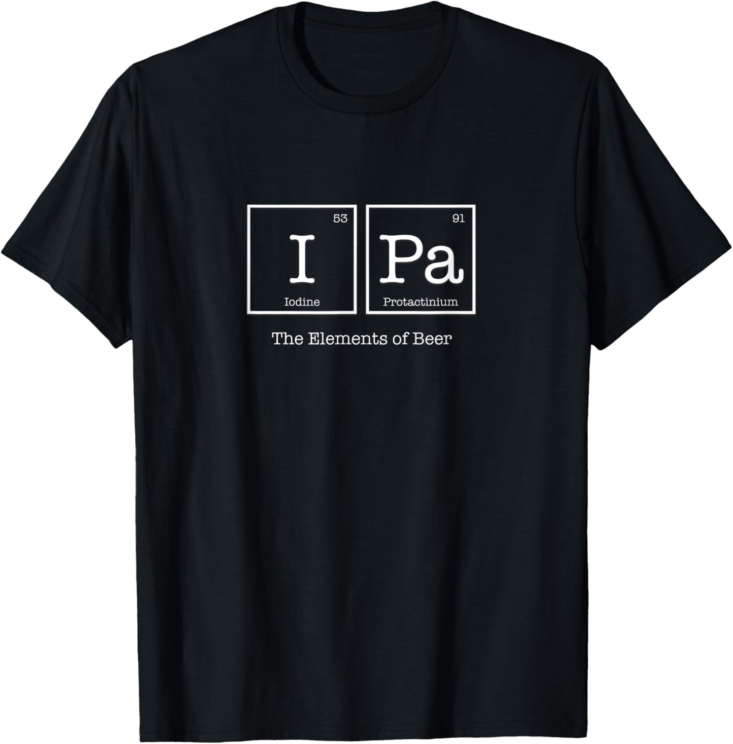 IPA The Elements of Beer T-Shirt - T-Shirt | Black