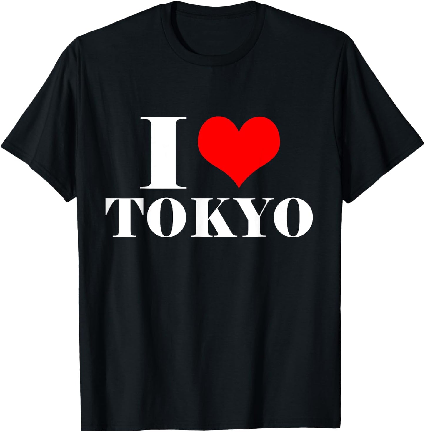 I Love Tokyo T Shirt , I Heart Tokyo Japan Shirt T-Shirt - T-Shirt | Black
