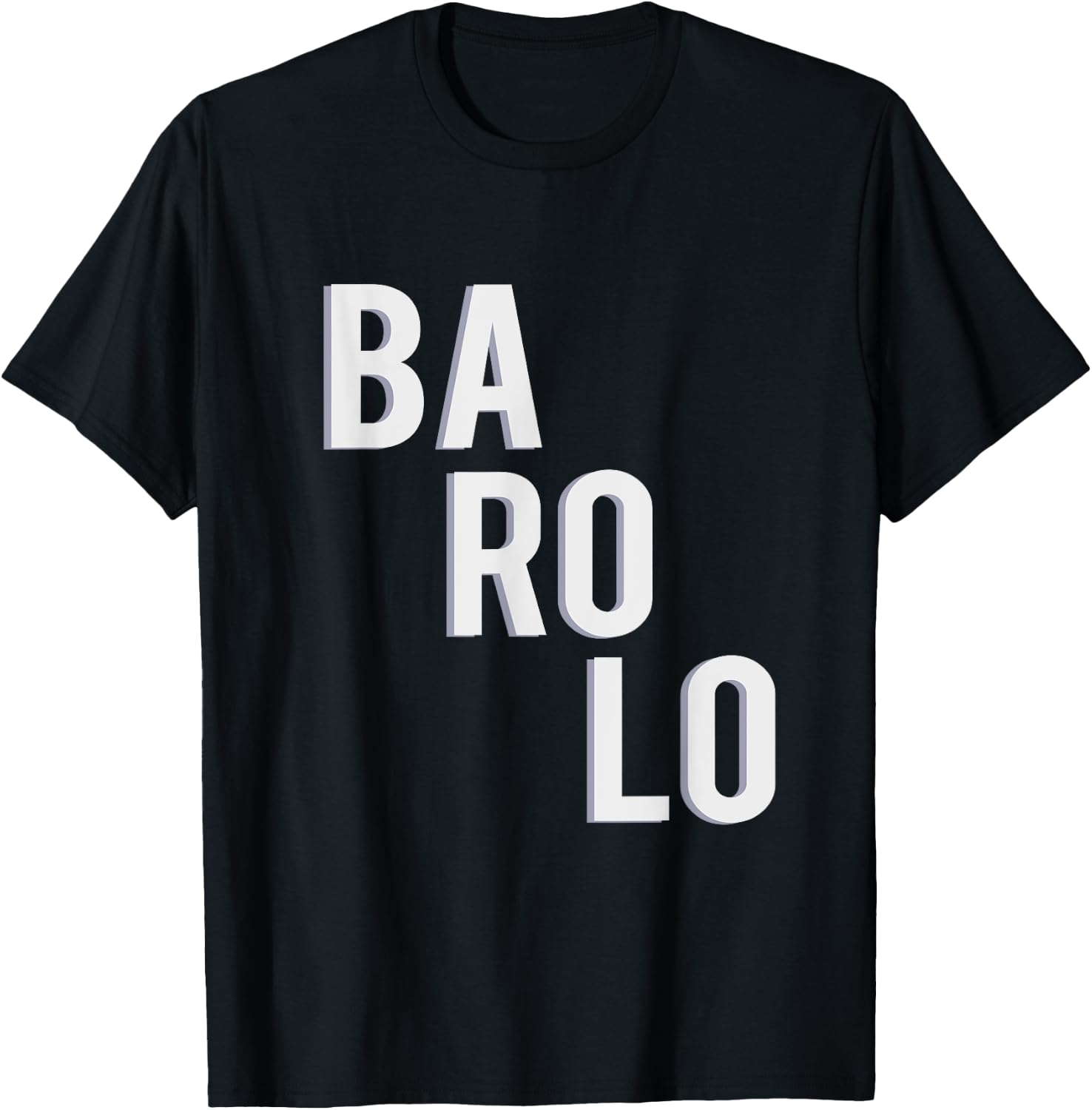 Barolo Wine Shirt | Stylish Summer | Fine Italian Wine T-Shirt - T-Shirt | Black