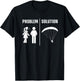 Paramotor Design Husband Paramotoring PPG Paramotor T-Shirt - T-Shirt | Black