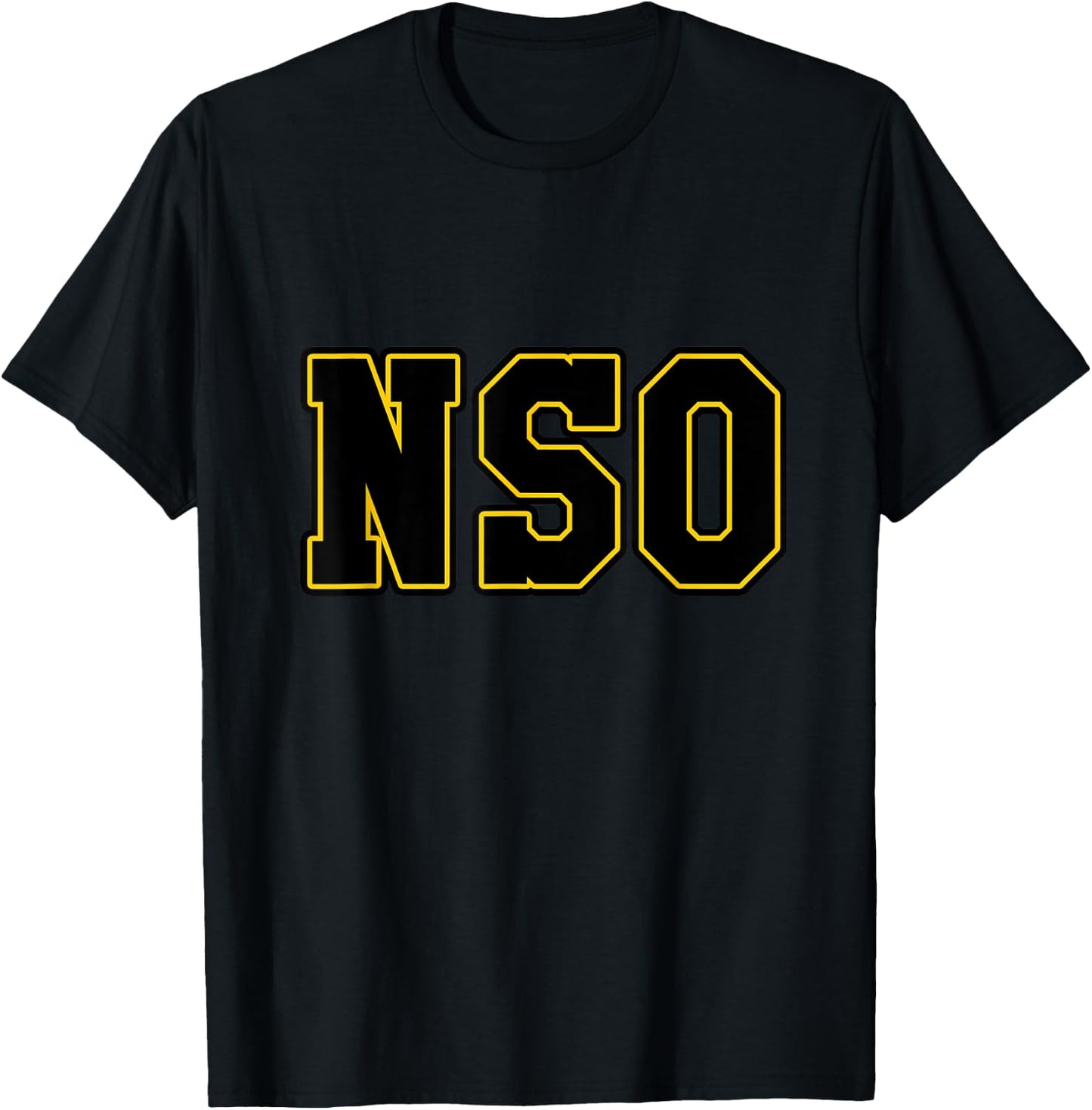 NSO Non Skating Official Design Roller Derby T-Shirt - T-Shirt | Black