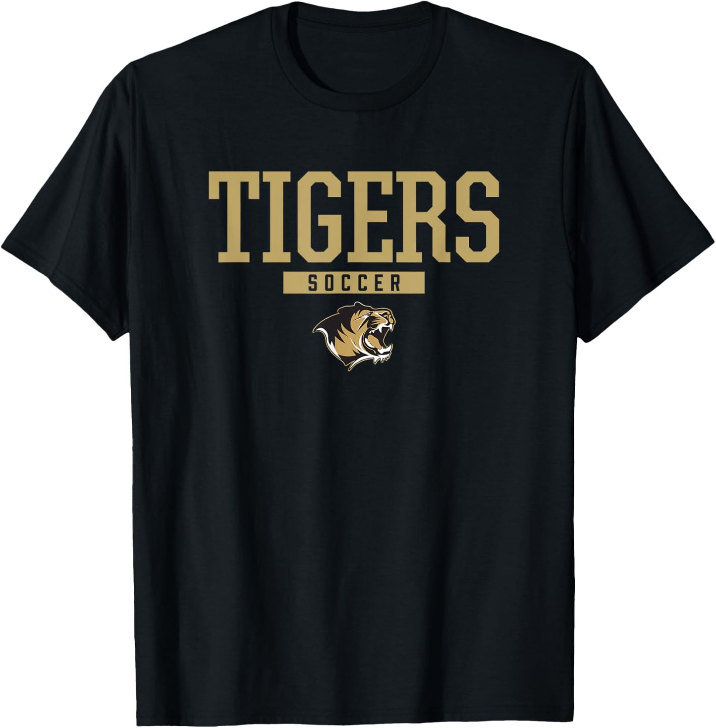 Bentonville Tigers Logo Soccer HS T-Shirt - T-Shirt | Black
