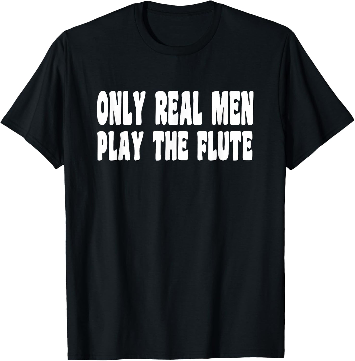 Flute Marching Band Camp Orchestra Piccolo Music Instrument T-Shirt - T-Shirt | Black
