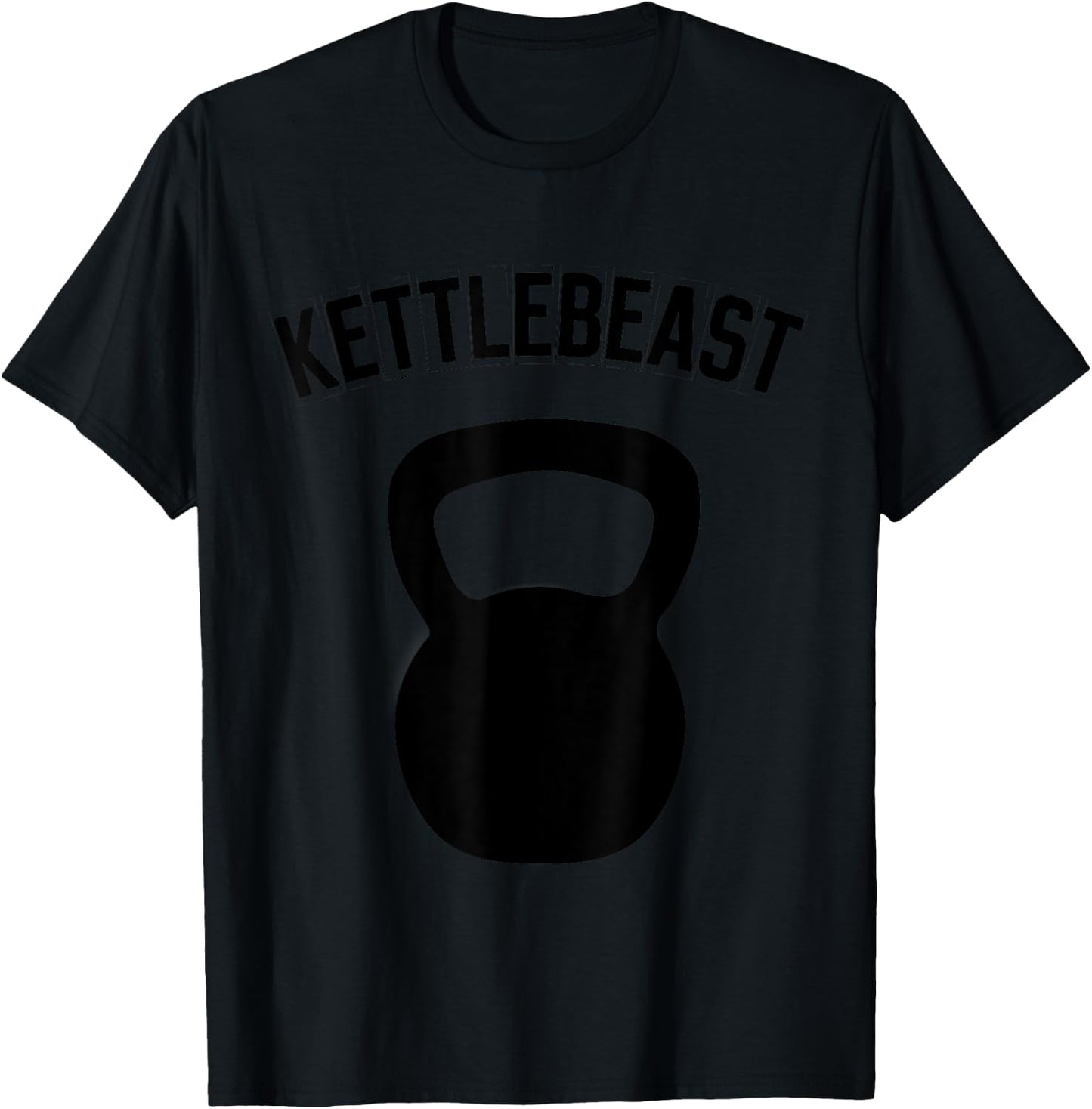 Kettlebell Gym Workout T Shirt & Women | Kettlebeast T-Shirt - T-Shirt | Black