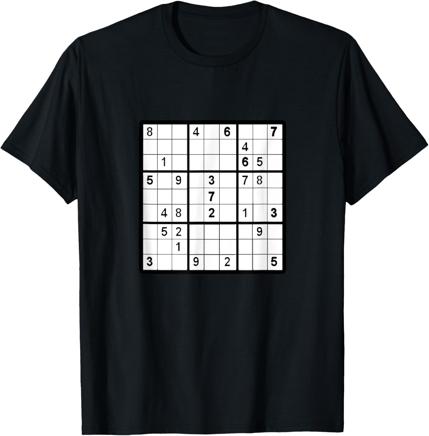 Sudoku Puzzle Game Trivia Challenge Sudoku Solver T-Shirt - T-Shirt | Black