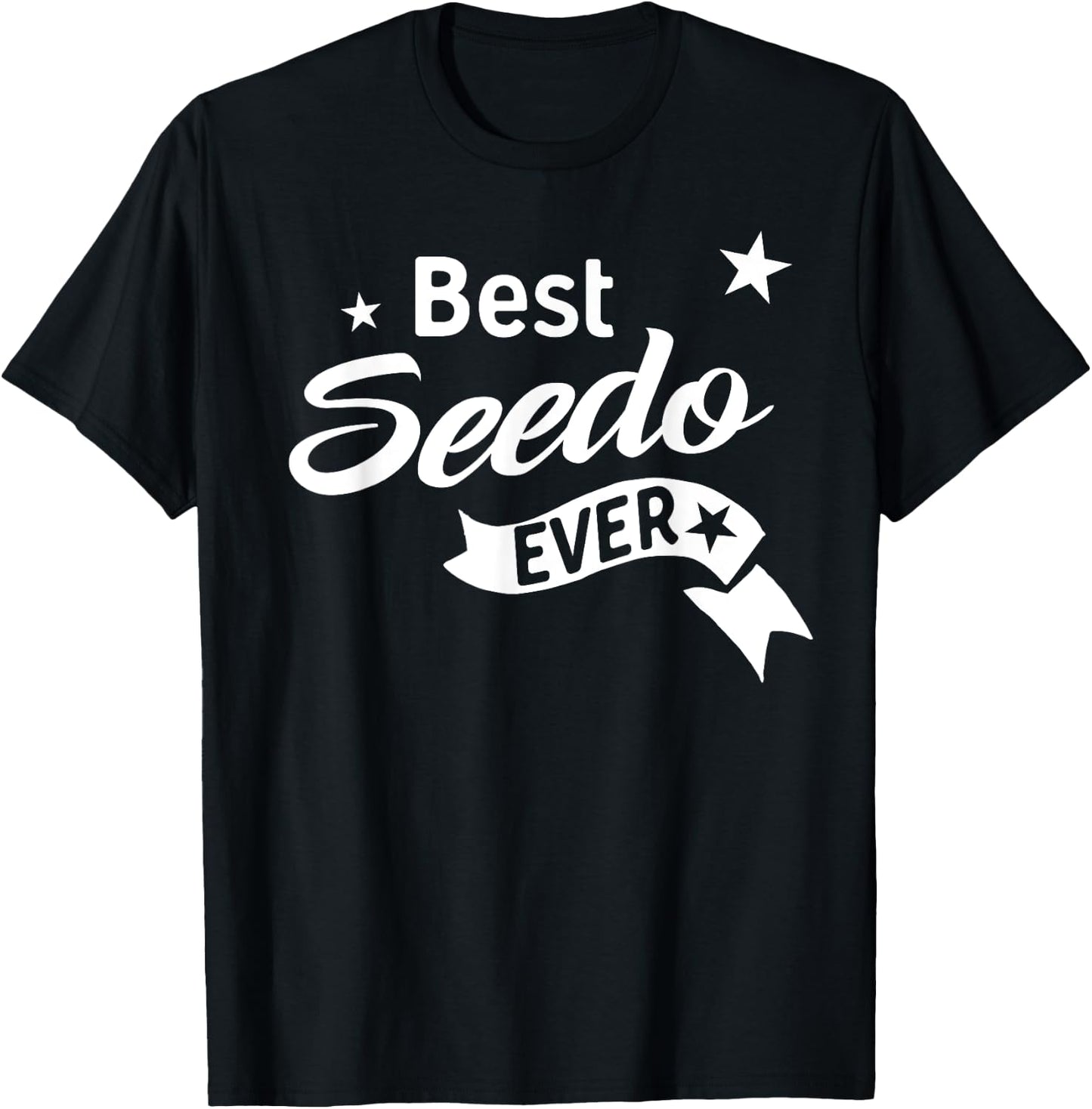 Best Seedo Ever Shirt - Arabic Grandpa T Shirt T-Shirt - T-Shirt | Black