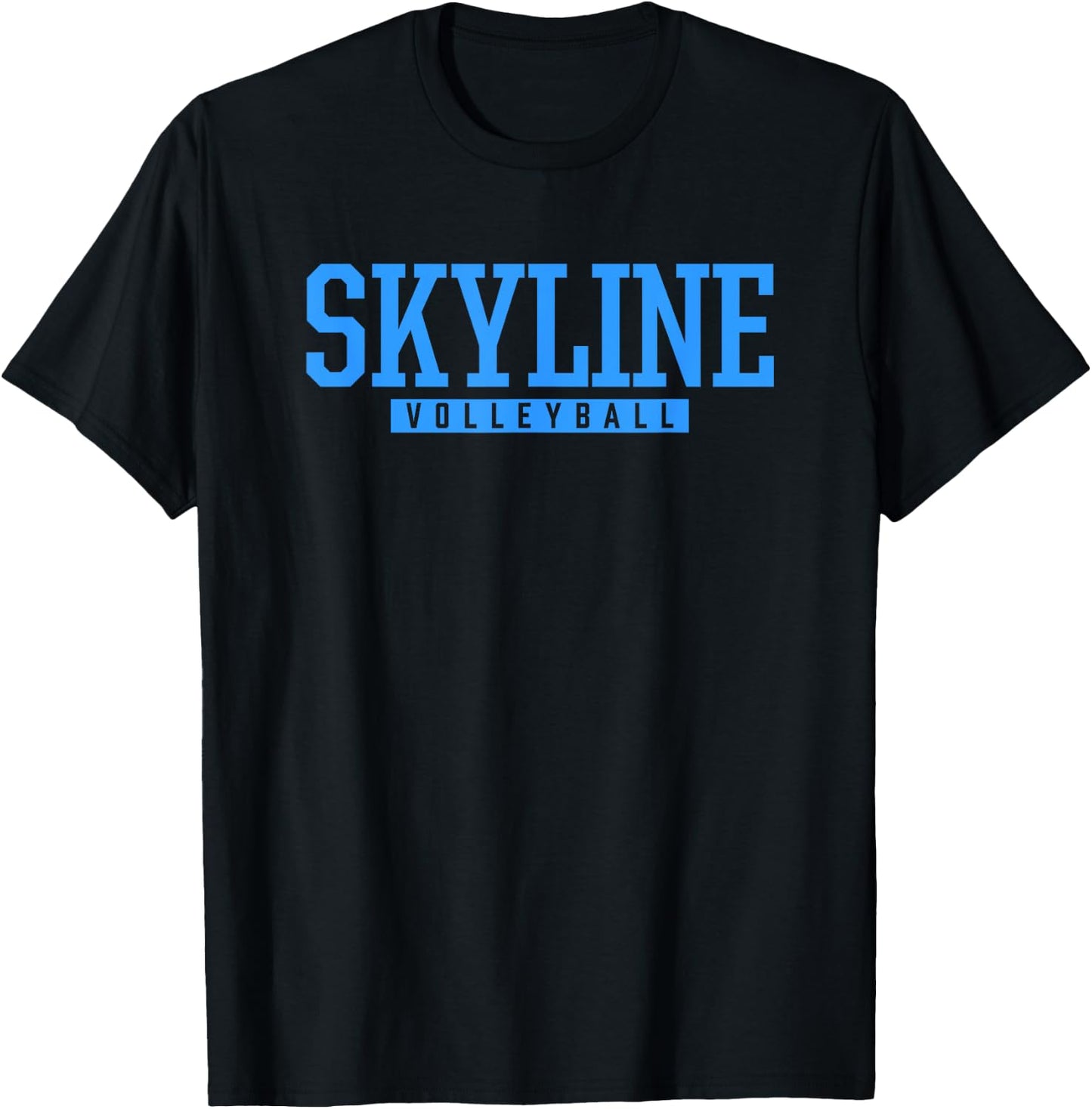 Skyline High School Volleyball T-Shirt - T-Shirt | Black