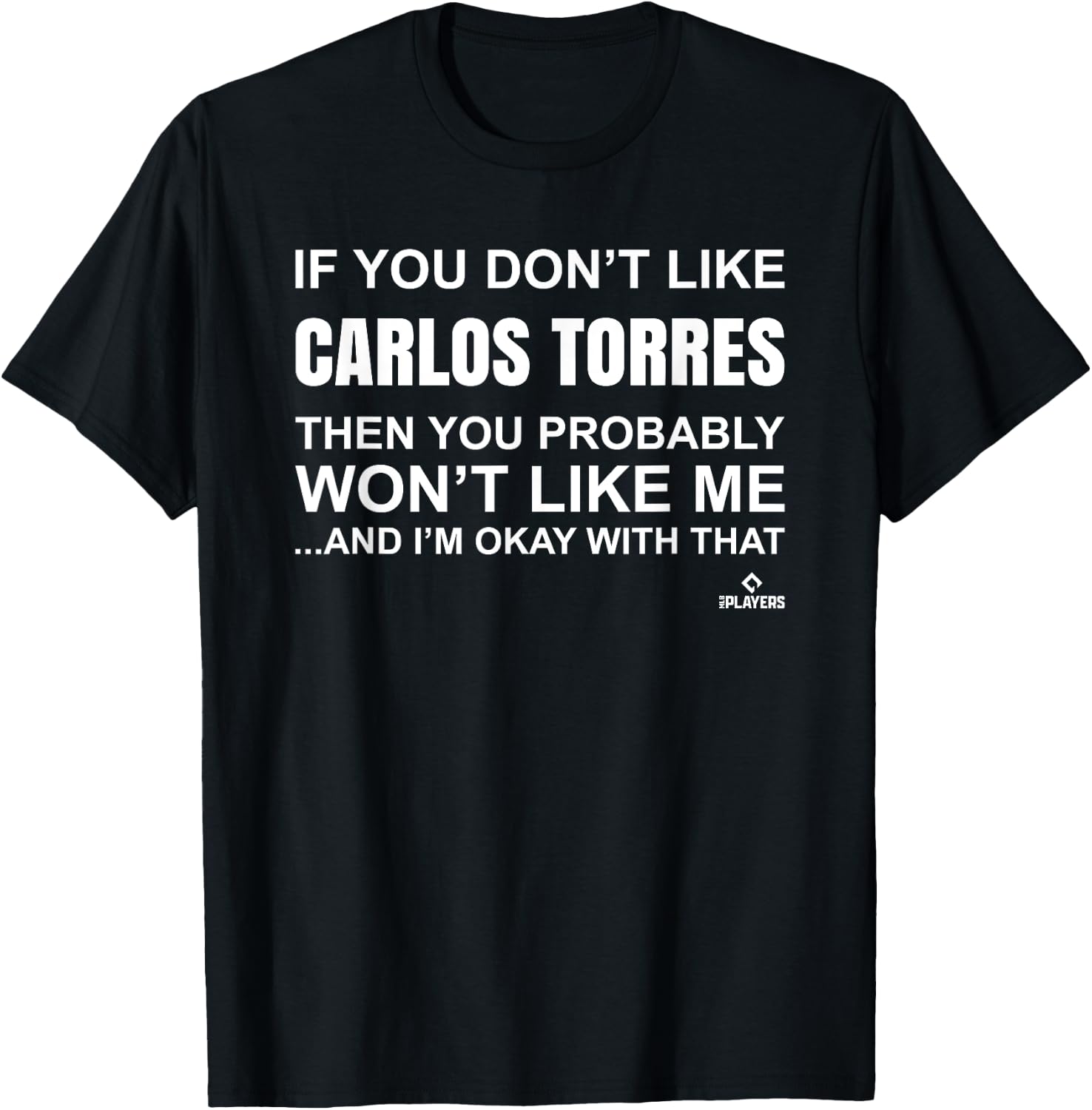 Carlos Torres Prospect Baseball Fan Gear T-Shirt - T-Shirt | Black