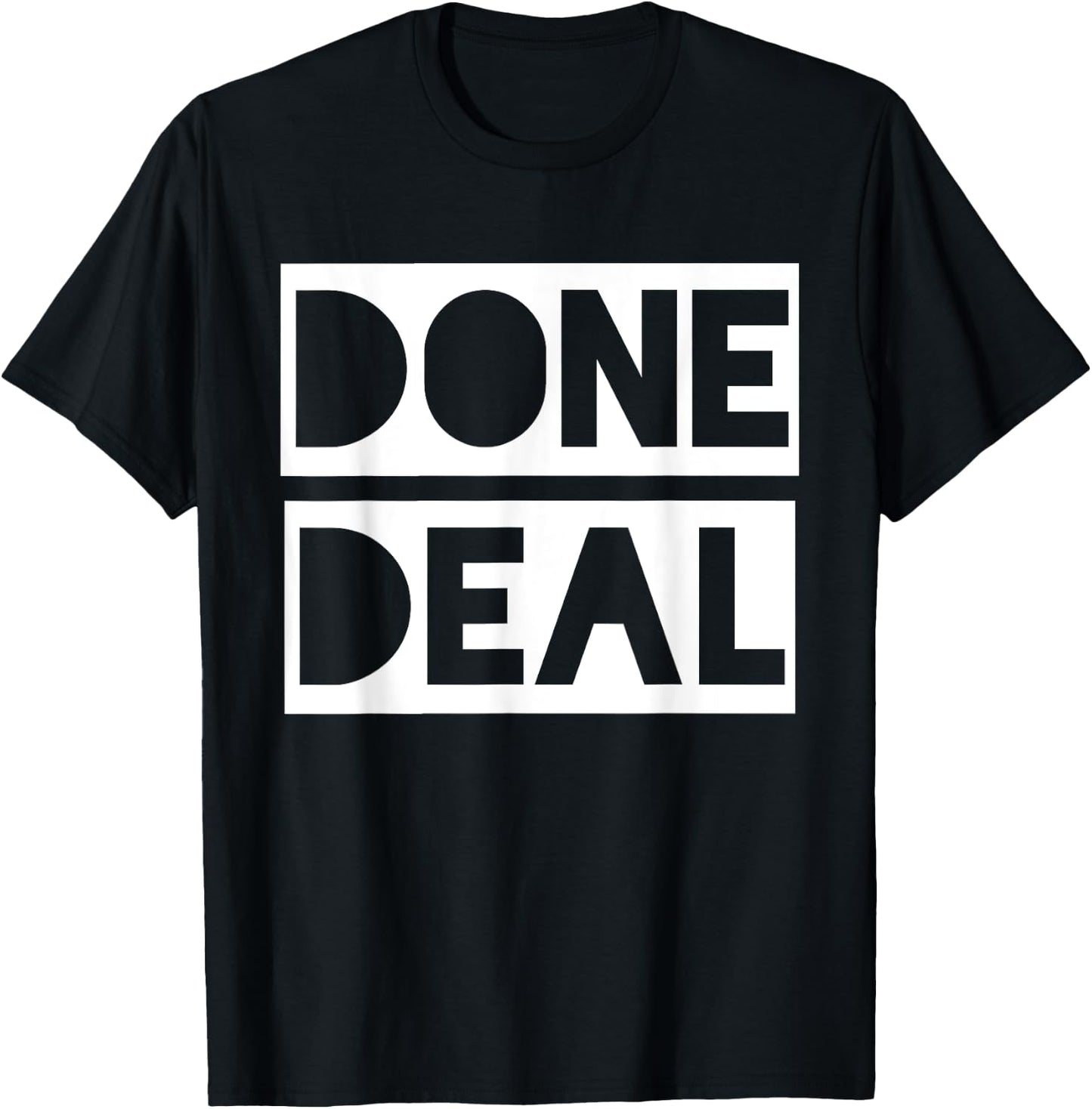 Done Deal Gift Rich Negotiator T-Shirt - T-Shirt | Black