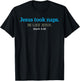 Jesus Took Naps Be Like Jesus Nap Lover Funny Christian T-Shirt - T-Shirt | Black