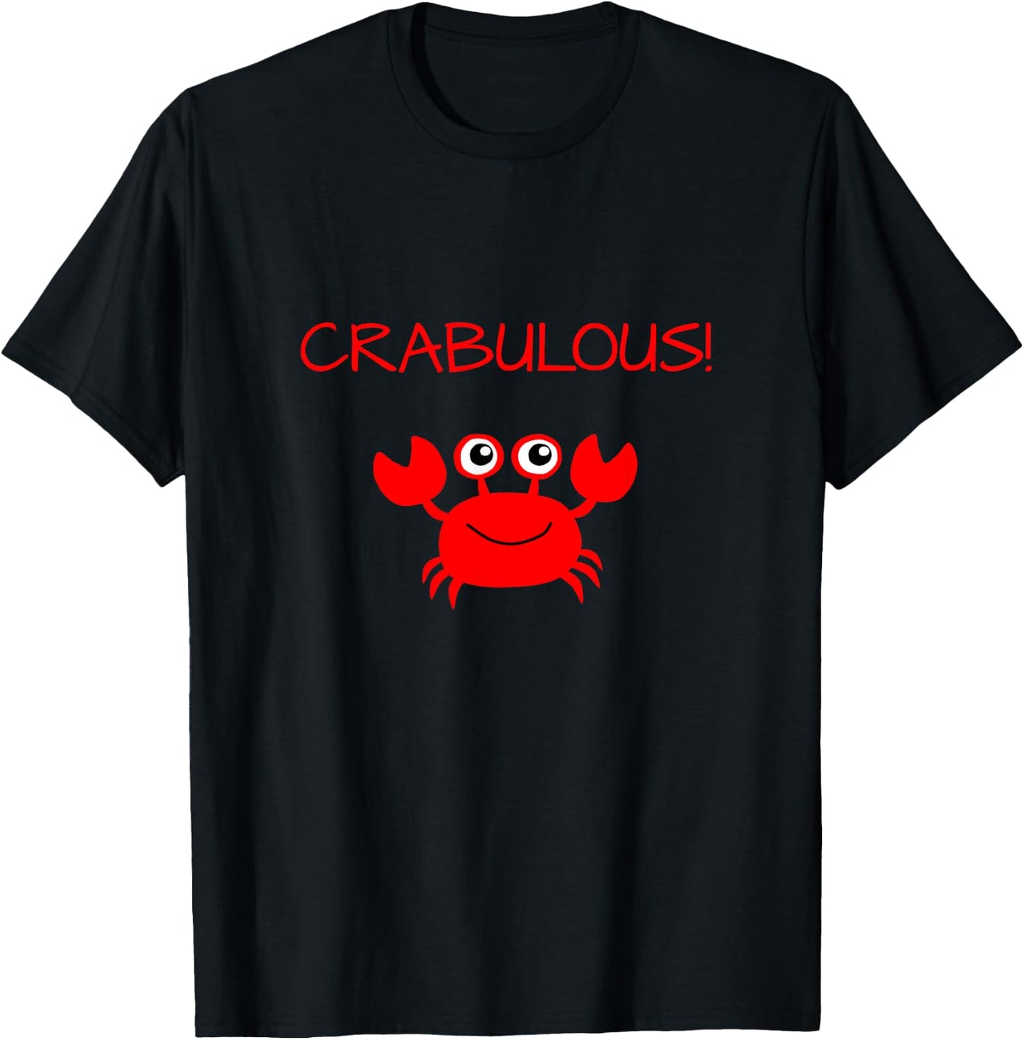 Crabulous Crab T-Shirt - T-Shirt | Black