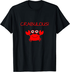 Crabulous Crab T-Shirt - T-Shirt | Black