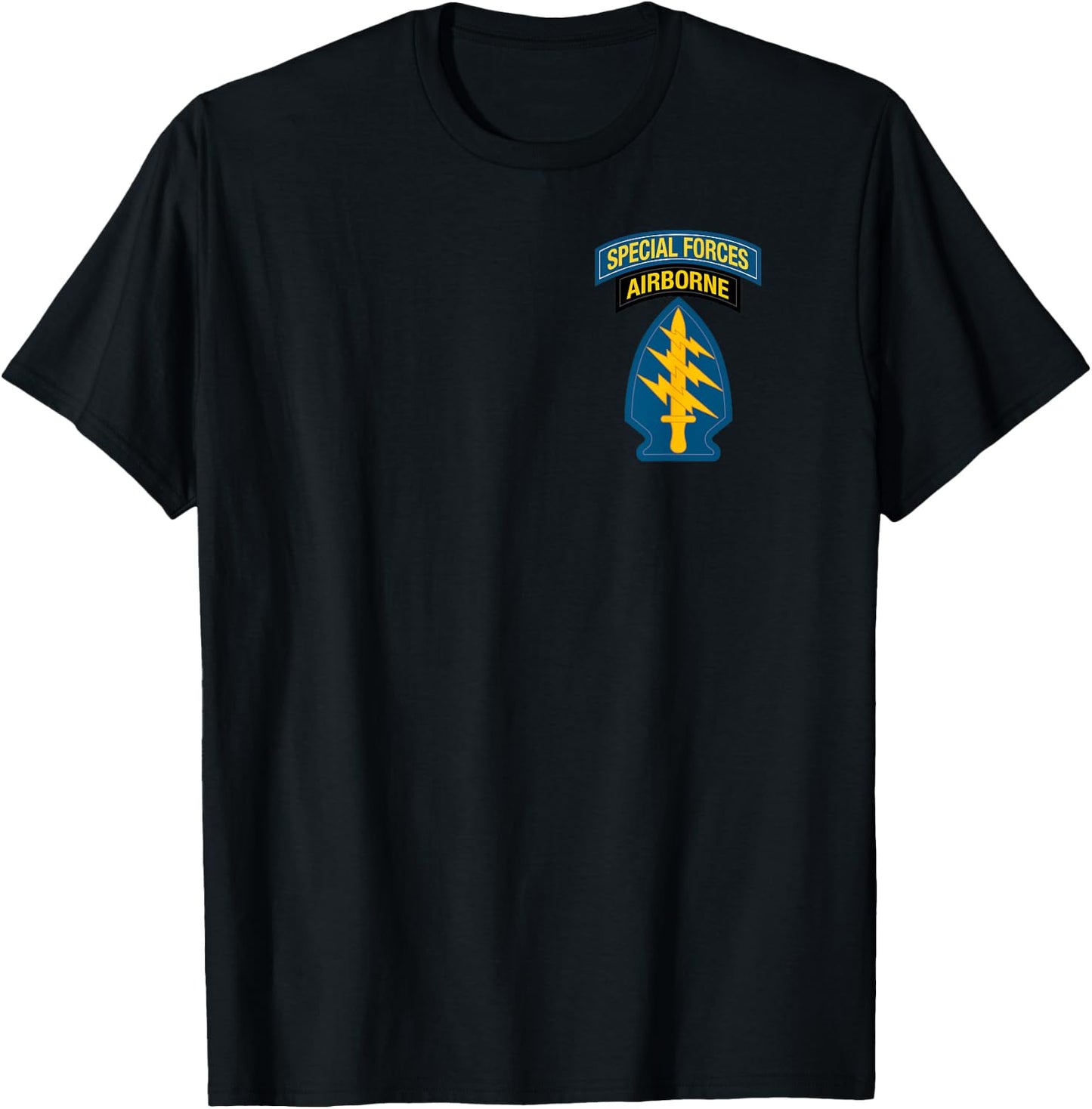 Special Forces Shirt - SF Green Beret Shirt - 1.5x - Classic T-Shirt - T-Shirt | Black