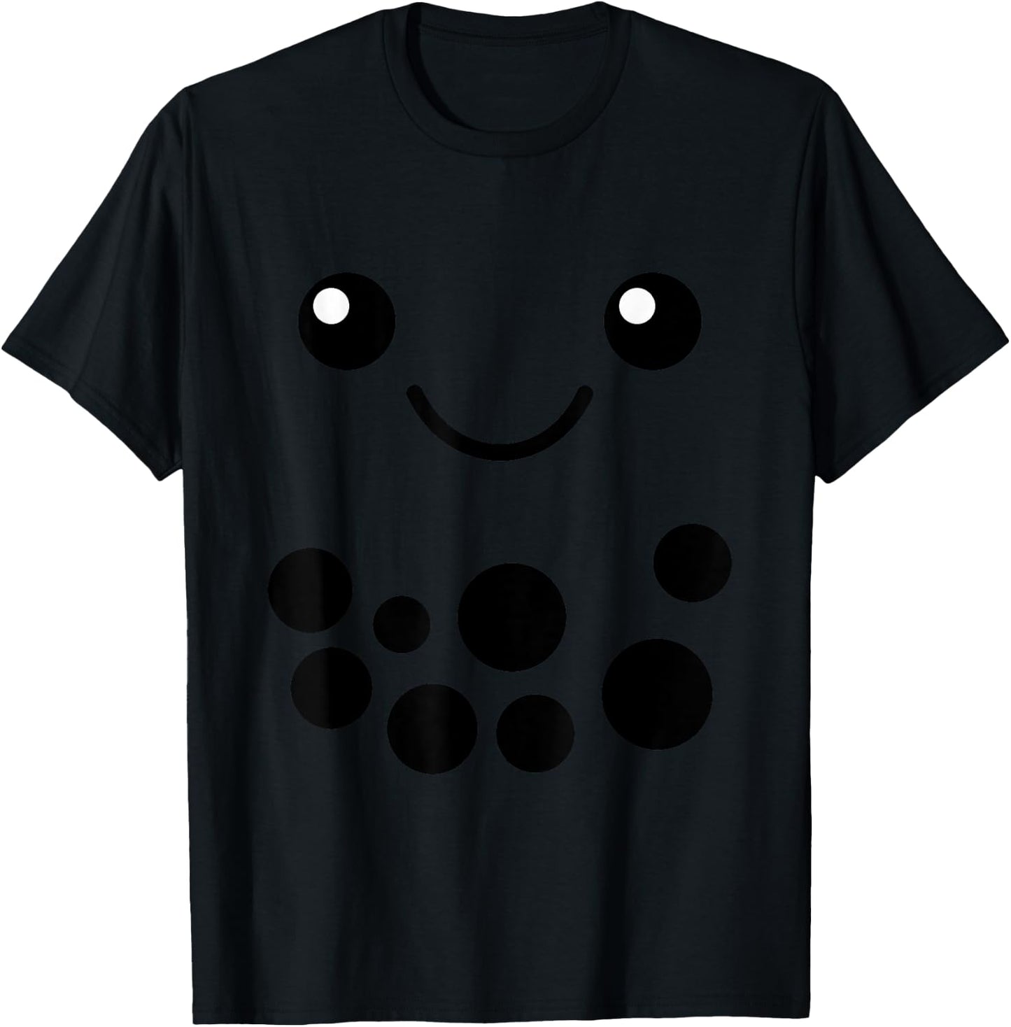 Taro Milk Tea Costume Boba Bubble Tea Halloween Costume T-Shirt - T-Shirt | Black