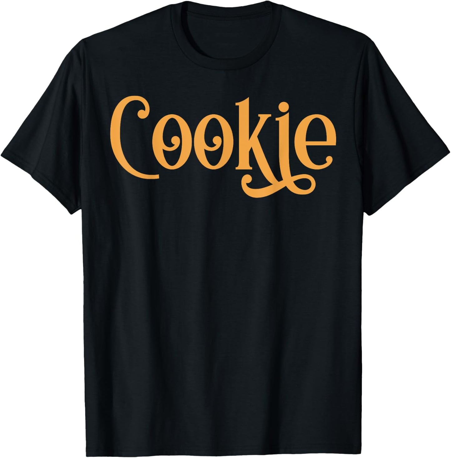 Cookie costume men woman kids Matching T-Shirt - T-Shirt | Black