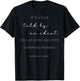 Shakespeare Insult A Story Told By An Idiot Quote Literary T-Shirt - T-Shirt | Black