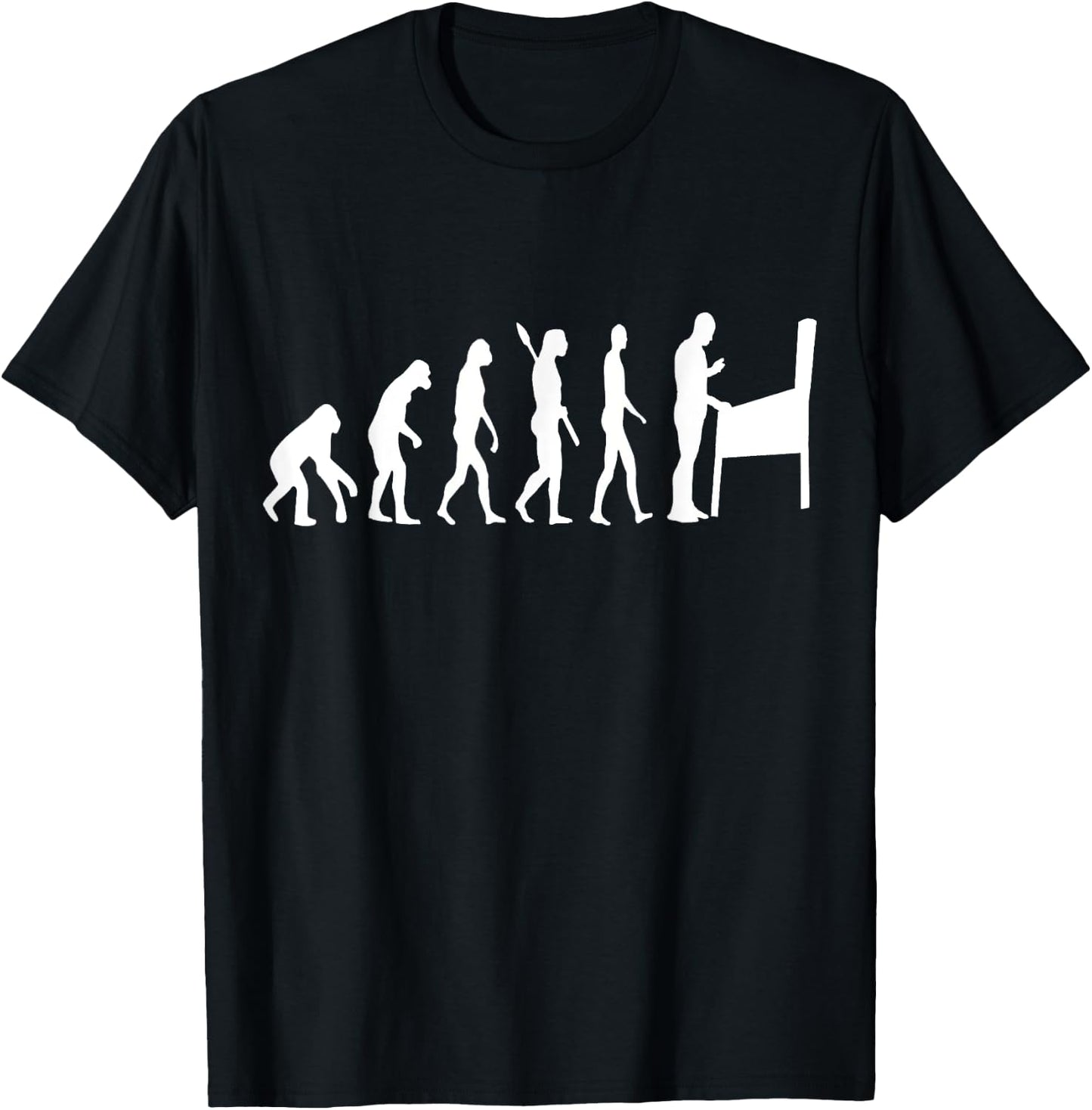 Pinball Evolution Flippers Flipping Ball Arace Game T-Shirt - T-Shirt | Black