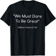 US President Quote William Howard Taft T-Shirt - T-Shirt | Black