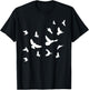 Flying birds T-Shirt - T-Shirt | Black