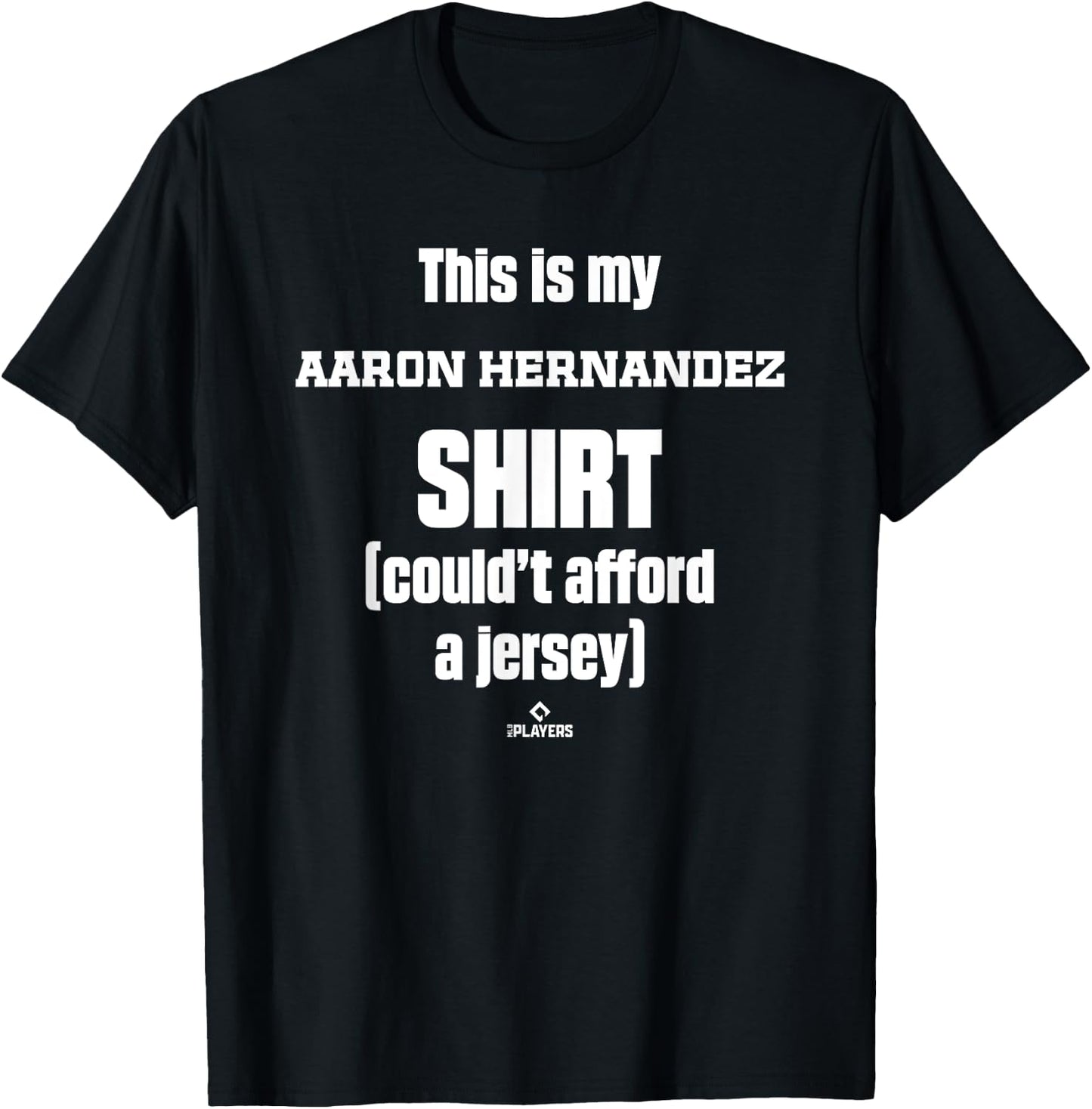This Is My Shirt Aaron Hernandez Prospect Baseball Fan Gear T-Shirt - T-Shirt | Black