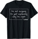 LORNA Quote Personalized Name Funny Birthday Gift T-Shirt - T-Shirt | Black