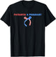 Patriotic & Pregnant 4th of July Pregnancy Announcement T-Shirt - T-Shirt | Black
