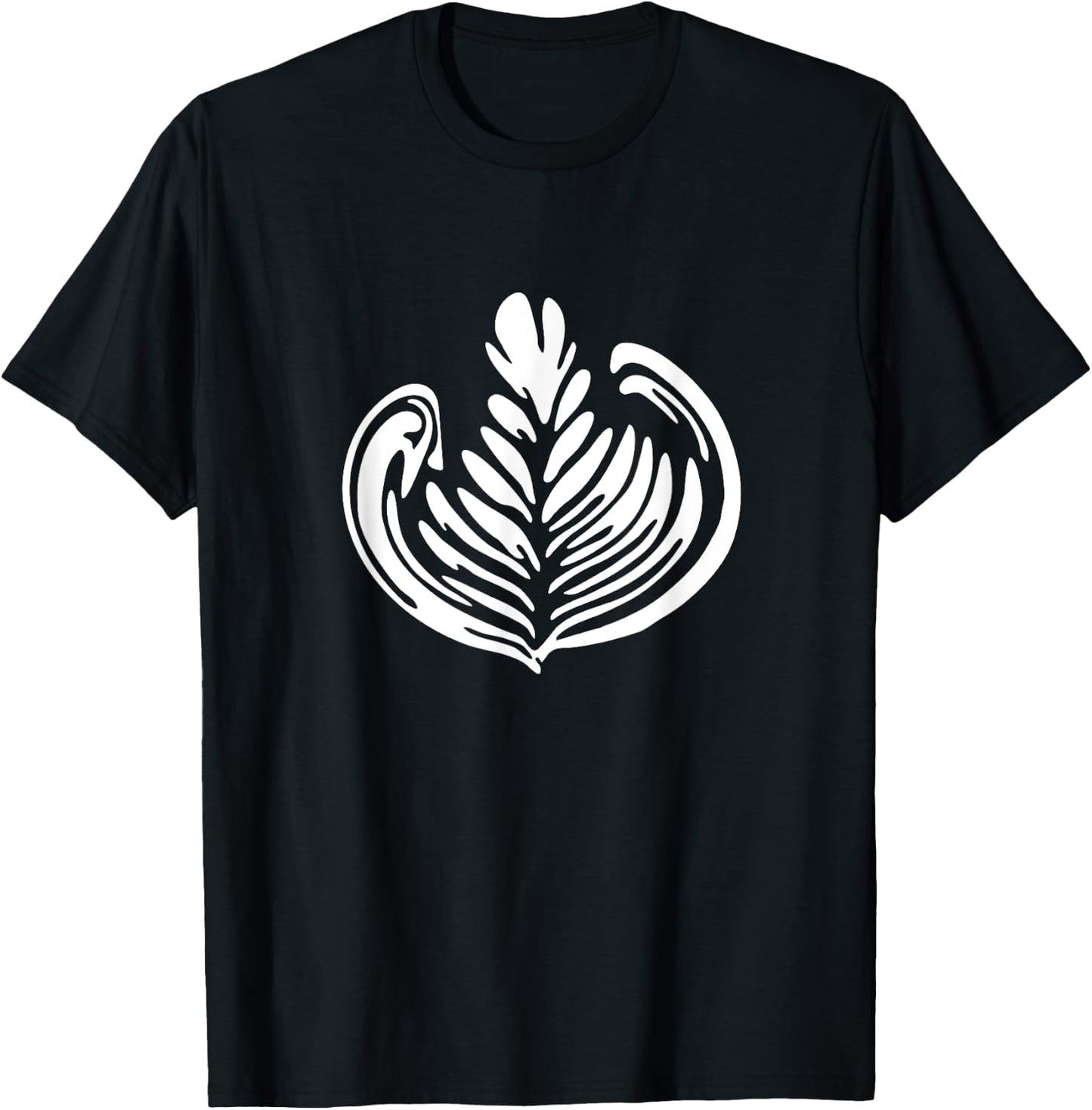 Latte Art T-Shirt - T-Shirt | Black