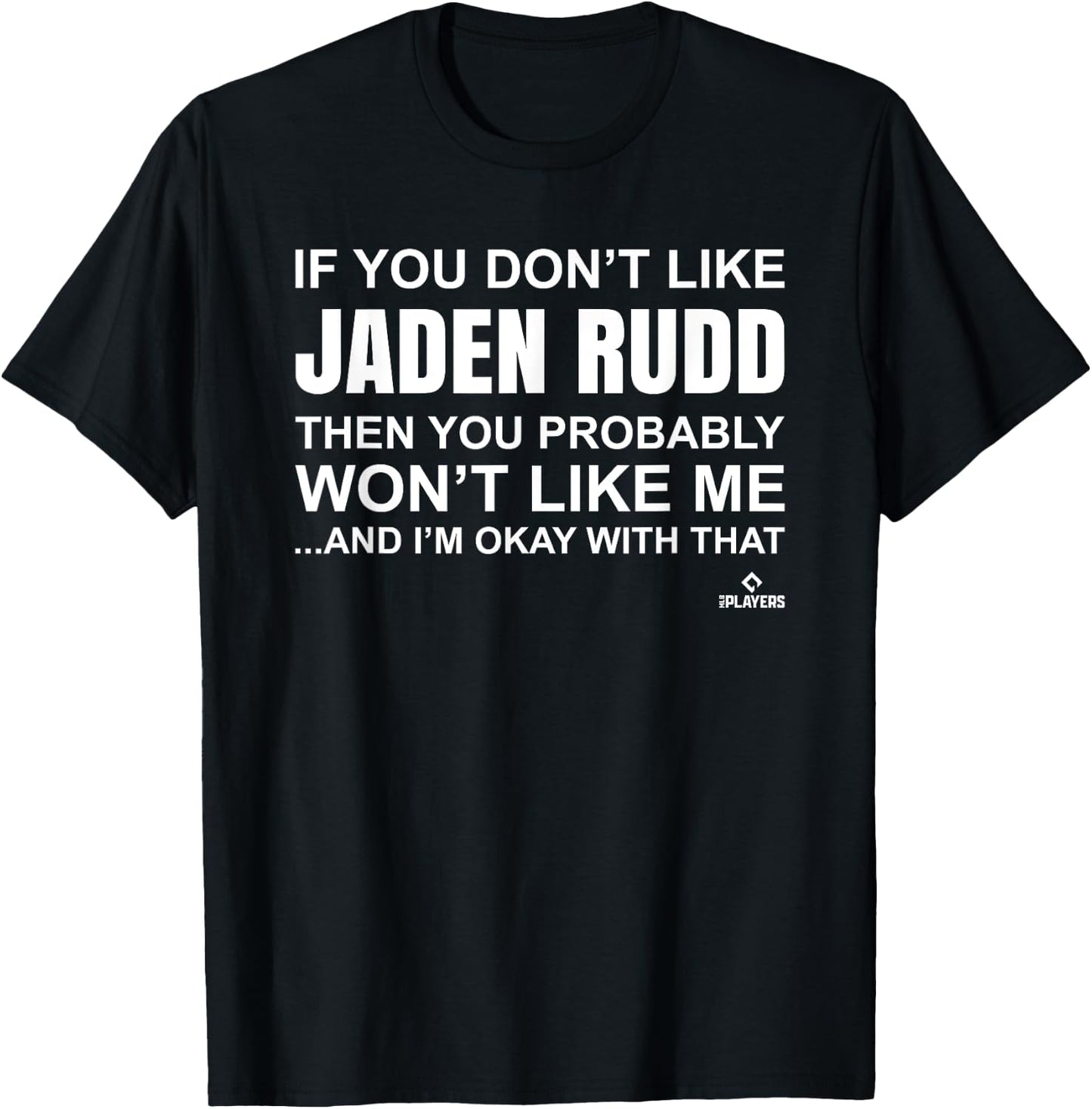 Jaden Rudd Prospect Baseball Fan Gear T-Shirt - T-Shirt | Black