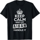Aidan Keep Calm and Let Aidan Handle It T-Shirt - T-Shirt | Black