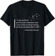 I Am No Bird, Charlotte Bronte, Jane Eyre Quote T-Shirt - T-Shirt | Black