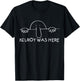 Kilroy was Here shirt - perfect Veteran WWII Vintage Gift T-Shirt - T-Shirt | Black