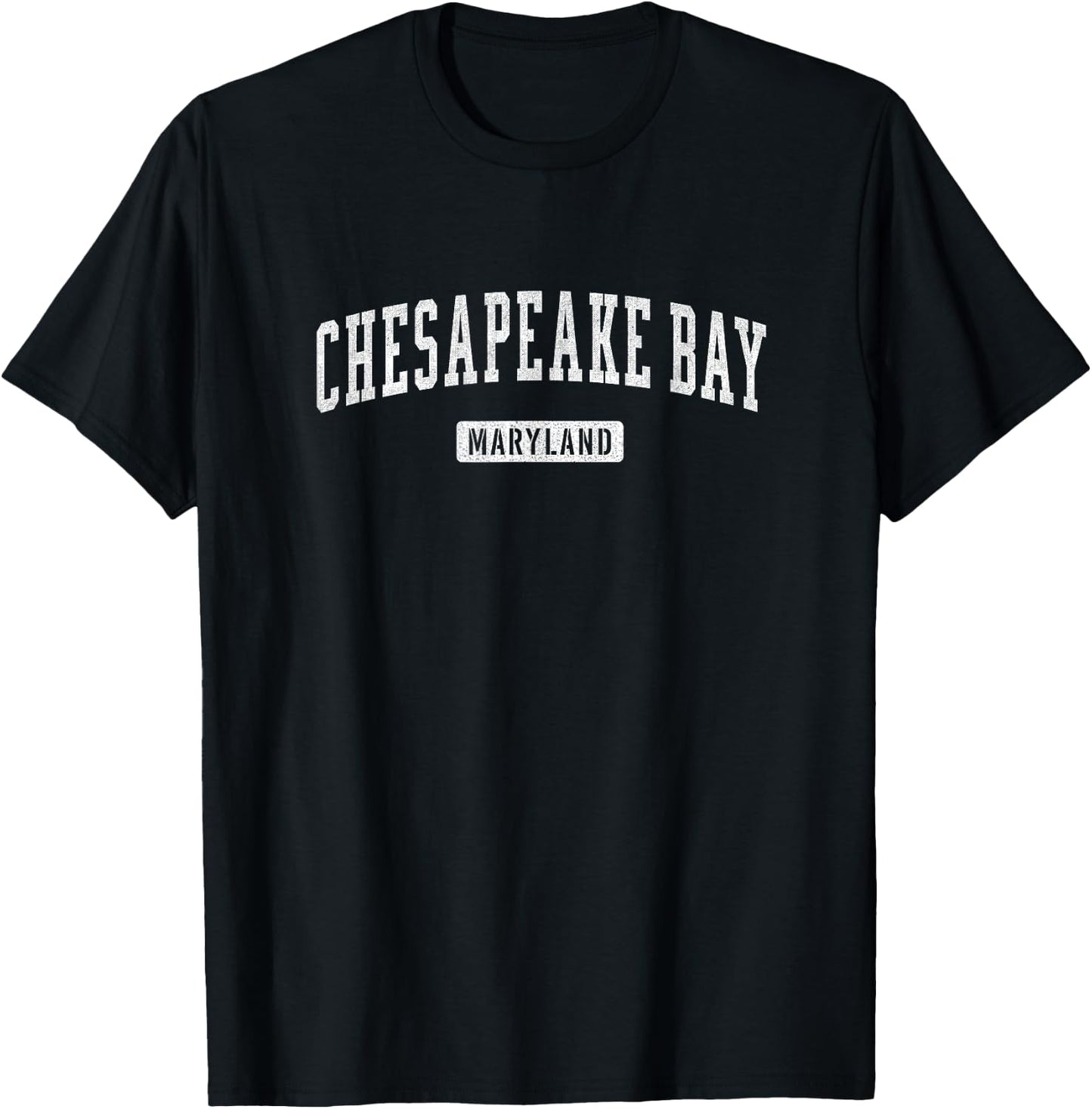 Chesapeake Bay Maryland, Men Shirt T-Shirt - T-Shirt | Black