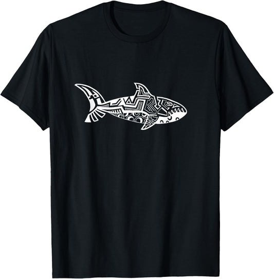 Shark Logo Shirt T-Shirt - T-Shirt | Black